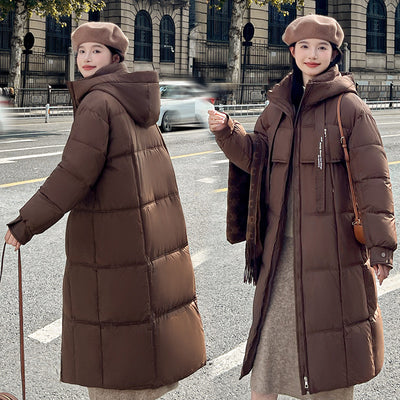 Winter Long Over-the-knee Loose Padded Coat