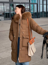 Medium and Long Thick Cotton-padded Jacket Coat