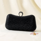 Hot Drilling Dinner Studded Clutch Bag