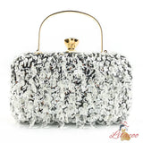 Holding Evening Double-sided Beaded Sequined Bag