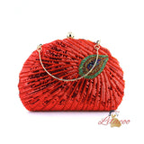 Shell Peacock Beaded Dinner Package Hangbag