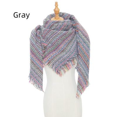 Women Thickened Square Scarf