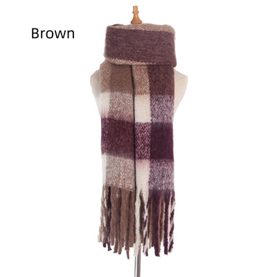 Thickened Thick Fringed Scarf