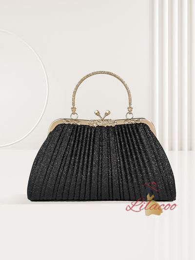 Retro Pleated Handbag Bag