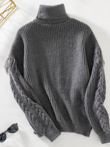 Vintage Long Sleeve Lapel Sweater