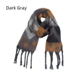 Thickened Love Jacquard Scarf Shawl