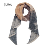 Jacquard Color Matching Star Bevel Scarf