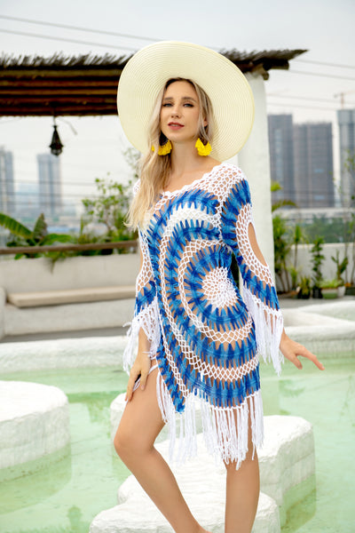 Bohemian Sexy Beach Bikini Fringed Cover Up