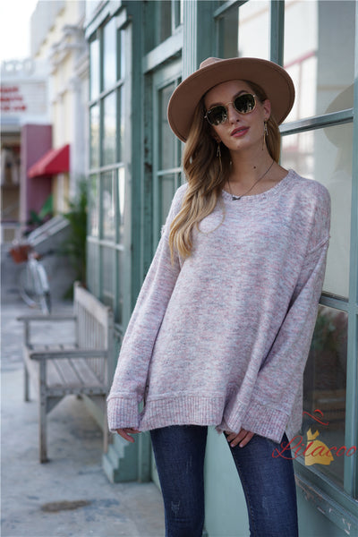 Long-sleeved Round Neck Sweater