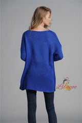 Turtle Neck Solid Color Sweater