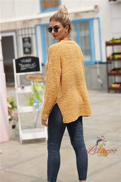 Women's Round Neck Loose Sweater