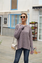 Women's Round Neck Loose Sweater