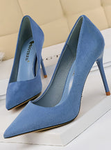 High-heeled Pointed Mouth Shoes