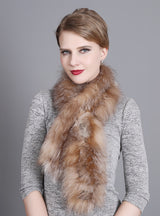 Warm Fur Scarf Fox Fur Scarf