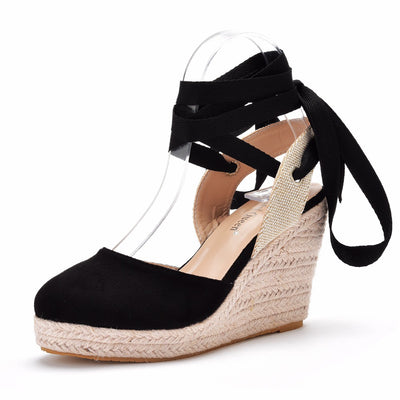 Bohemian Wedges Strap High-heeled Sandals