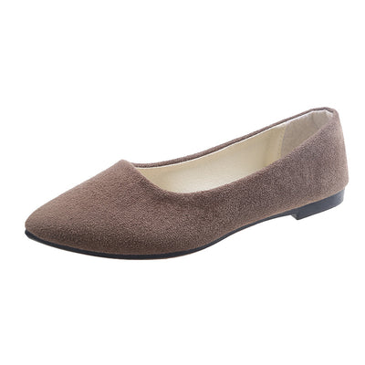 Woman's Suede Lage Size Shoes