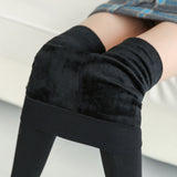 High Elastic Thicken Lady's Leggings Warm Pants