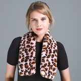 Women's Rex Fur Scarf Double-sided Thickening