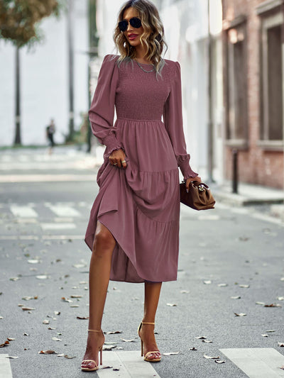 Leisure and Holiday Big Swing Dress