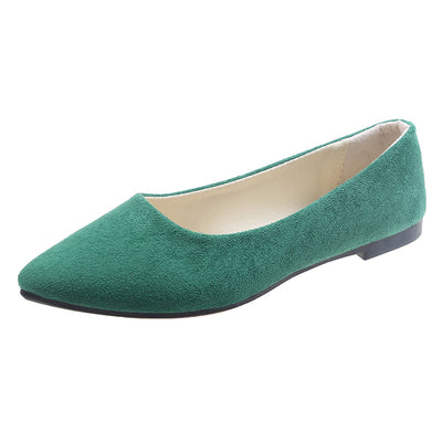 Woman's Suede Lage Size Shoes