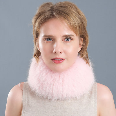 Fox Fur Collar Female Fur Keeps Warm Winter