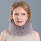 Fox Fur Collar Female Fur Keeps Warm Winter