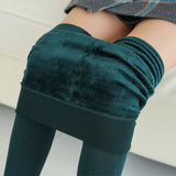 High Elastic Thicken Lady's Leggings Warm Pants