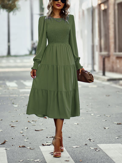 Leisure and Holiday Big Swing Dress