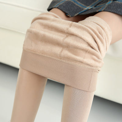 High Elastic Thicken Lady's Leggings Warm Pants