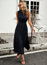 Summer Sleeveless Solid Color Dress