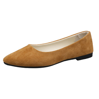 Woman's Suede Lage Size Shoes