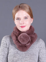 Rex Hair Encryption Thickened Scarf