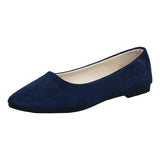 Woman's Suede Lage Size Shoes