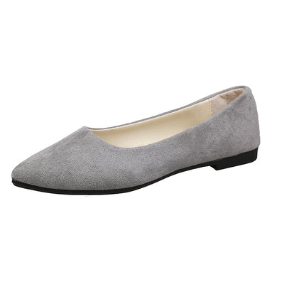 Woman's Suede Lage Size Shoes