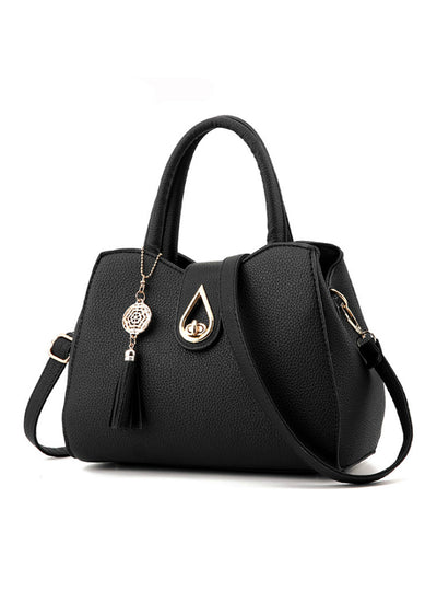 PU Leather Totes Bags Brief Women Shoulder Bag