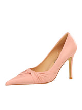 Women Shallow-pointed Bow Shoes