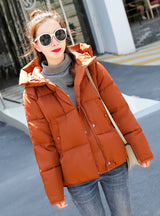 Women's Hooded Winter Loose Cotton-padded Jacket 