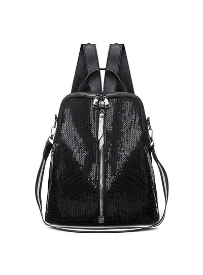 Sequined Oxford Backpack Girl