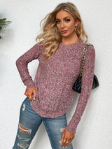 Long Sleeve Round Neck Sweater