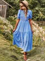 Women Bohemian Leisure Vacation Dress