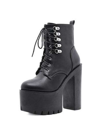 Platform Thick Sole Thick Heel Boots