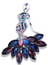 Crystal Fairy Brooches for women Rhinestones 