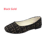 Square Flat-bottomed Small Fragrant Shoes