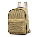 Women Straw Leisure Backpack