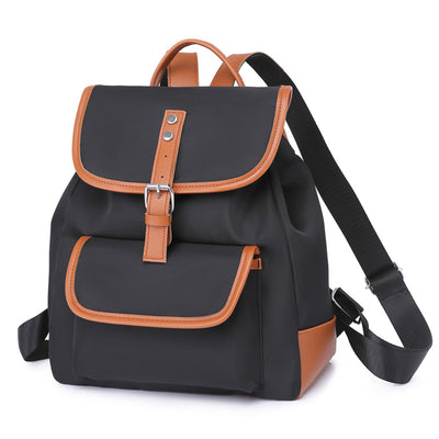 Fashion Contrast Light Oxford Casual Backpack