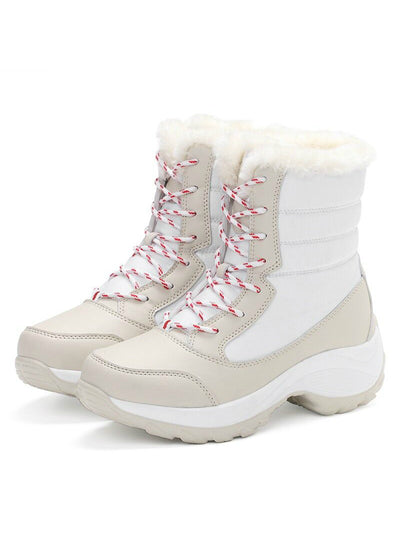 Women Boots Non-slip Waterproof Winter Ankle Snow Boots