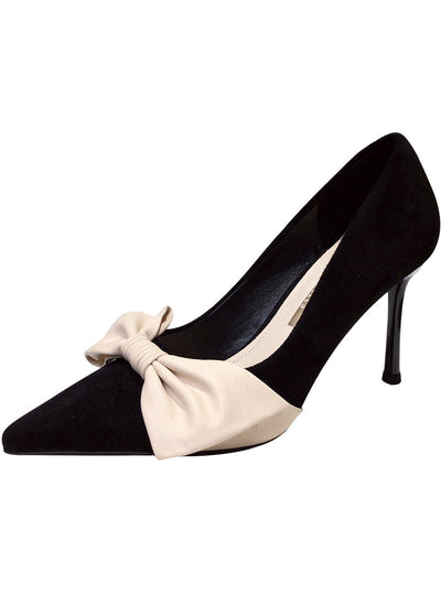 Pointed Stilettos Bows High Heels