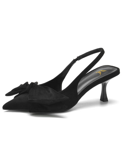 Women Pointed Toe Bow Shoes