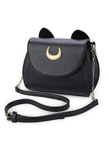 Cat Shape Chain Shoulder Bag PU Leather 