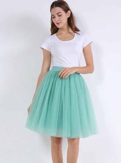 Puffy New Arrival Fashion Women Tulle Skirt Tutu